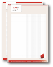 Anifit Schreibblock  (10 Stück)