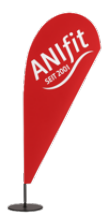 ANIfit Beachflag  (1 Stück)